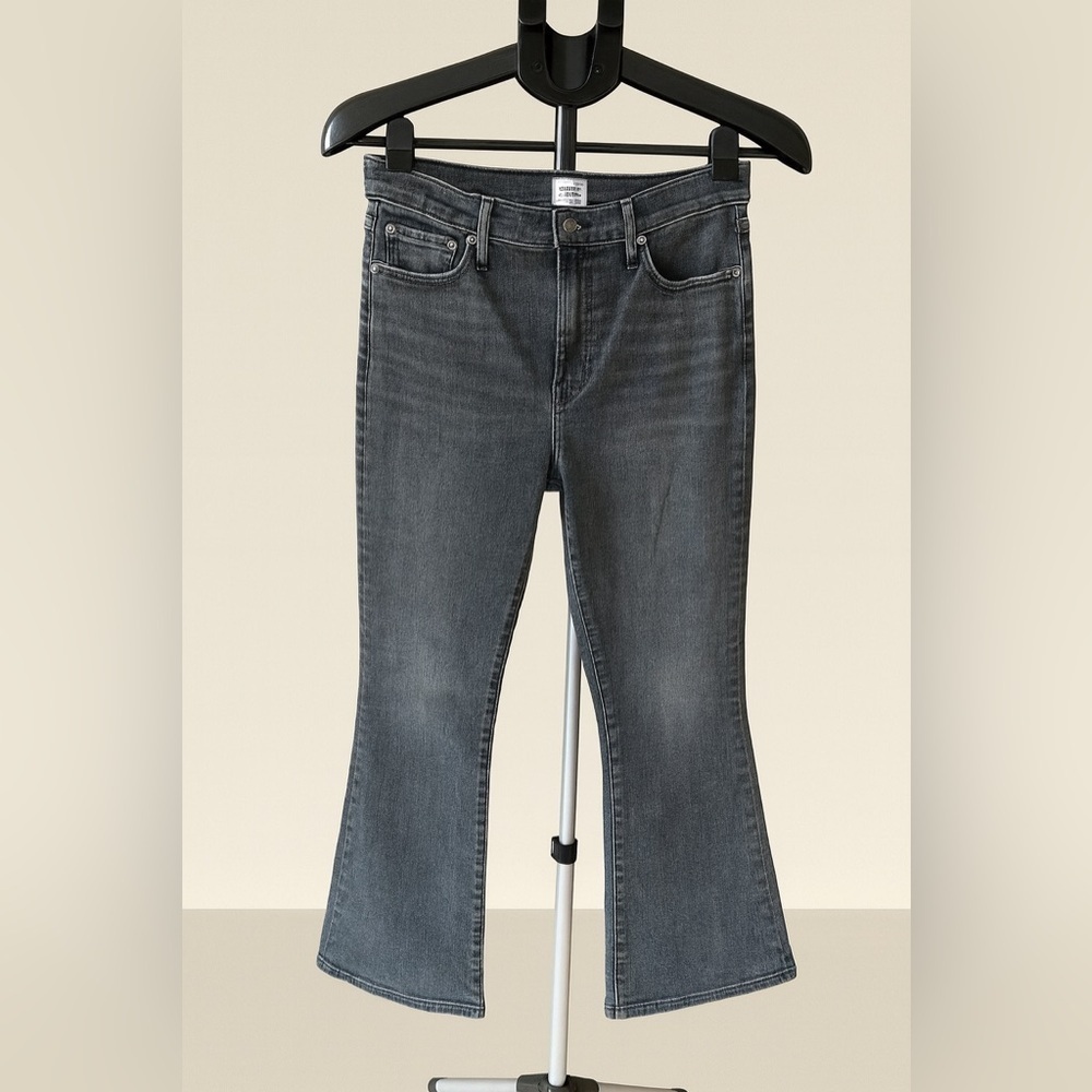 Citizens of Humanity Lilah High Rise Bootcut Jeans Washed Black 29